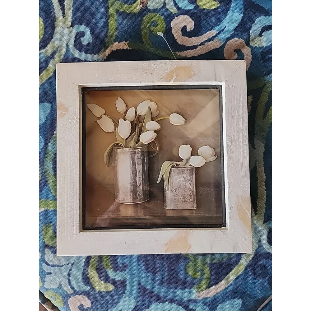 Tulips Shadow Box Frame 8